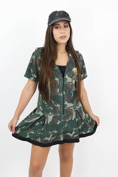 Militar camuflada verde Military bon�